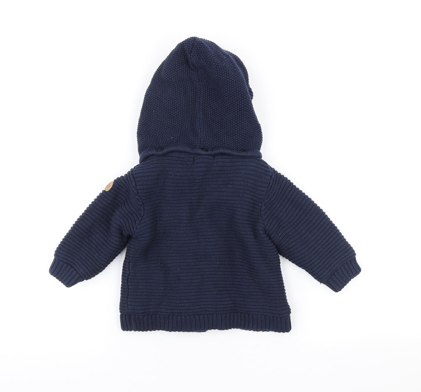Obaibi Baby Blue Jacket Size 12 Months Button