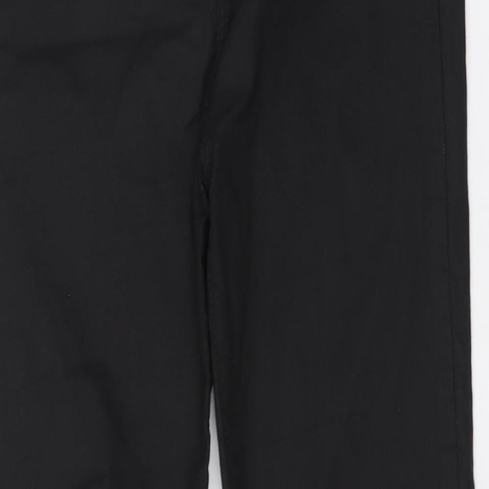 River Island Womens Black Polyester Jegging Trousers Size 10 L27 in Regular Button