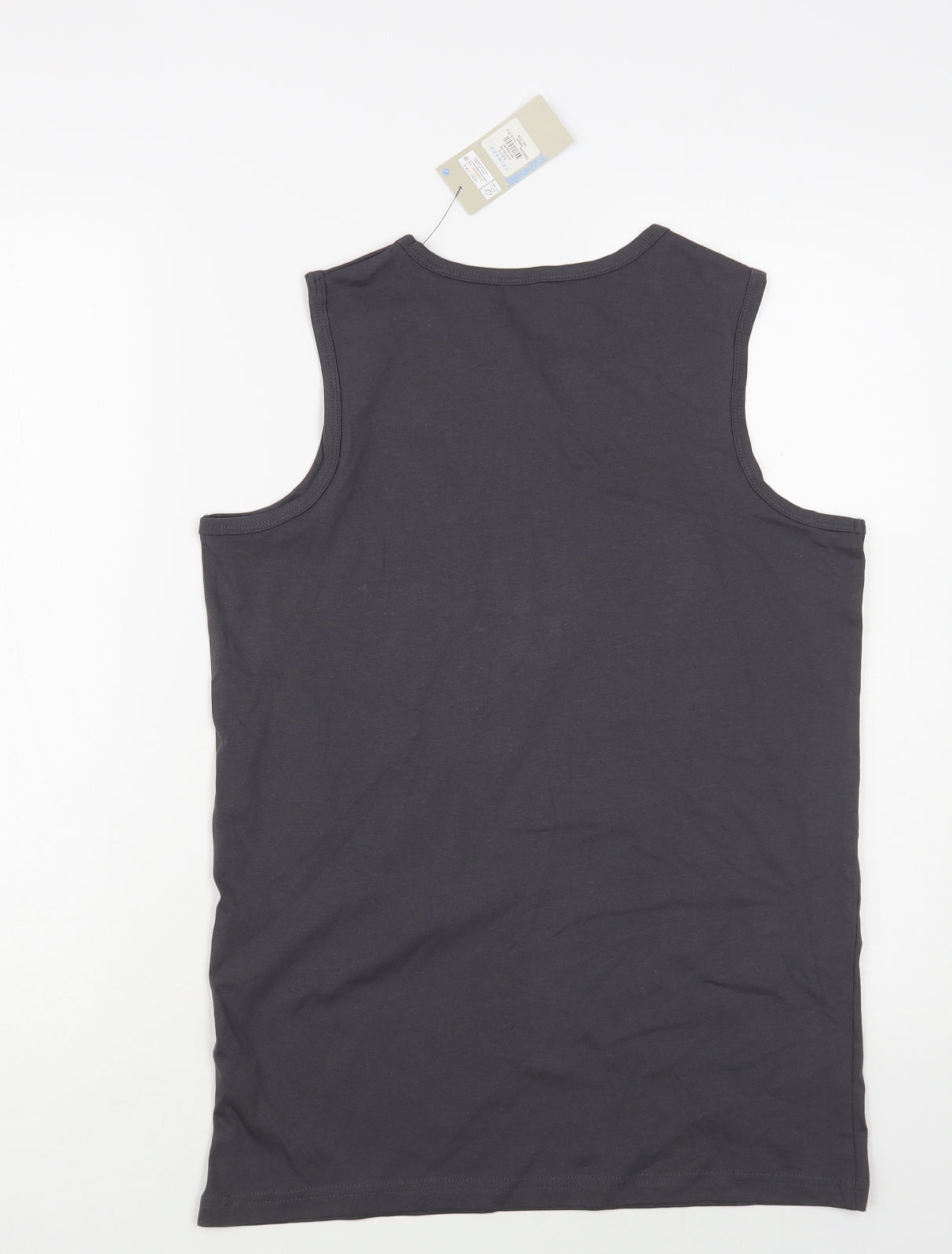 Primark Boys Grey Cotton Pullover Tank Size 12-13 Years Crew Neck Pullover - Ping Pong Paradise