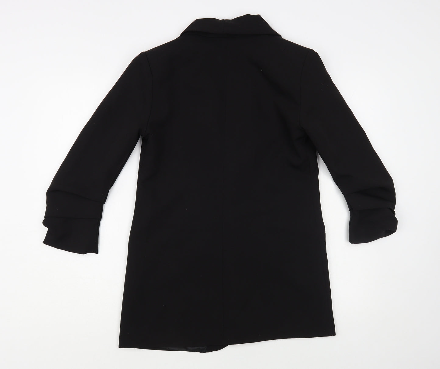 Made in Italy Womens Black Jacket Blazer Size M