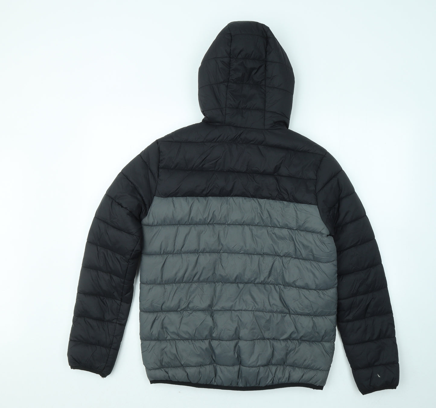 Primark Boys Grey Puffer Jacket Jacket Size 13-14 Years Zip