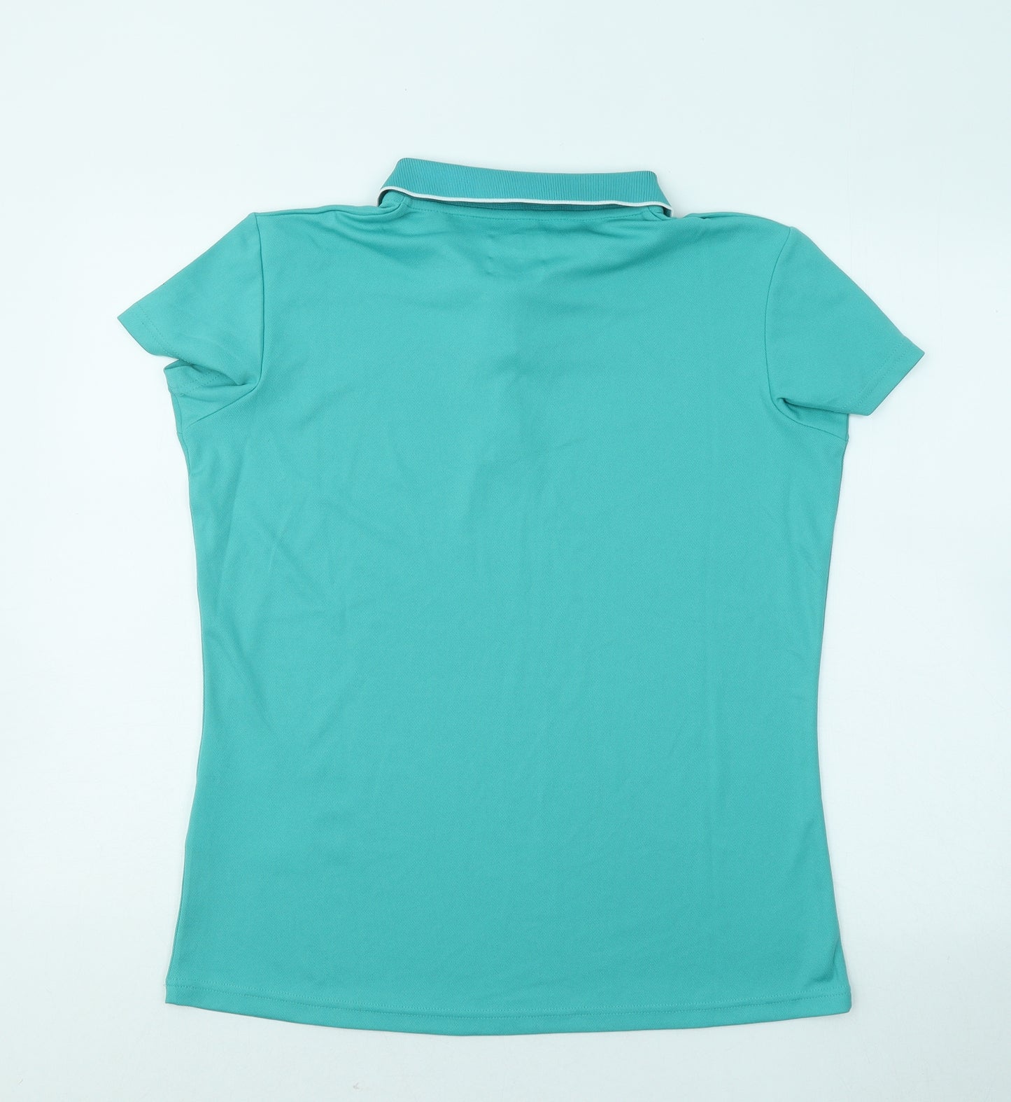 Regatta Womens Green Polyester Basic Polo Size 18 Collared