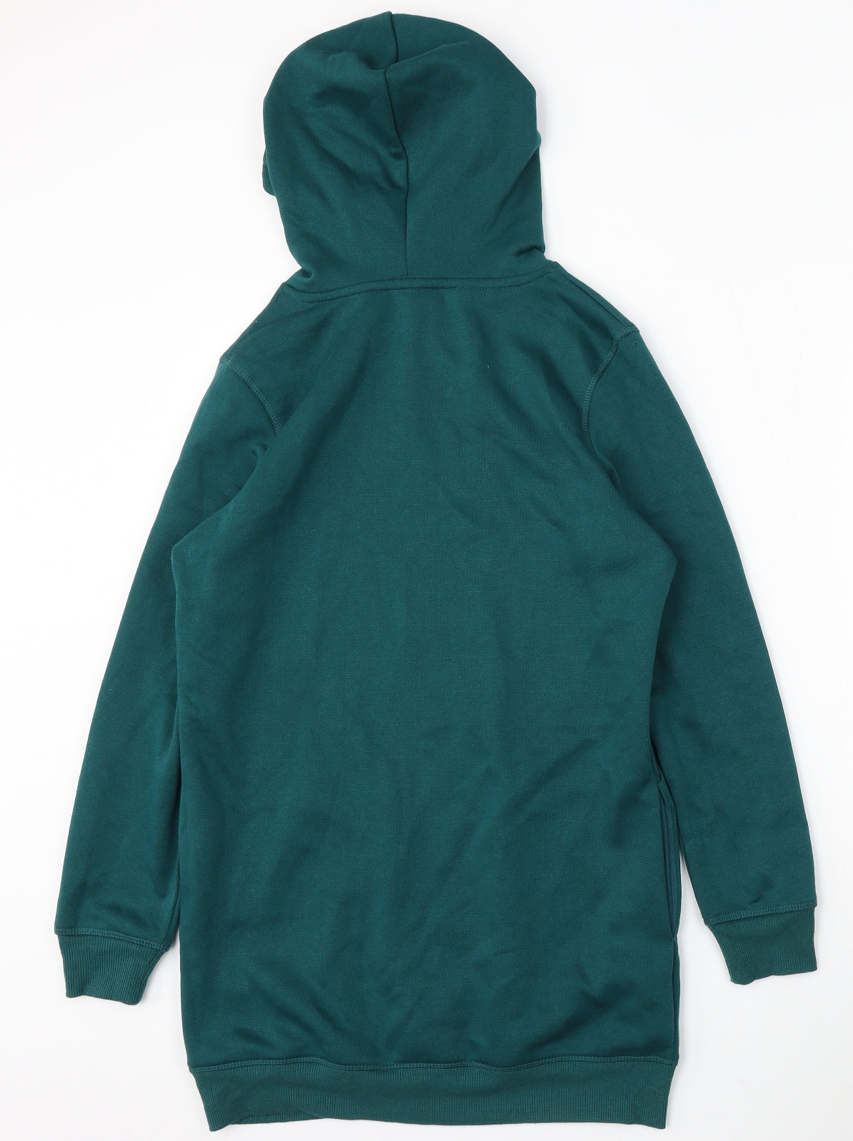 George Womens Green Polyester Pullover Hoodie Size S Tie