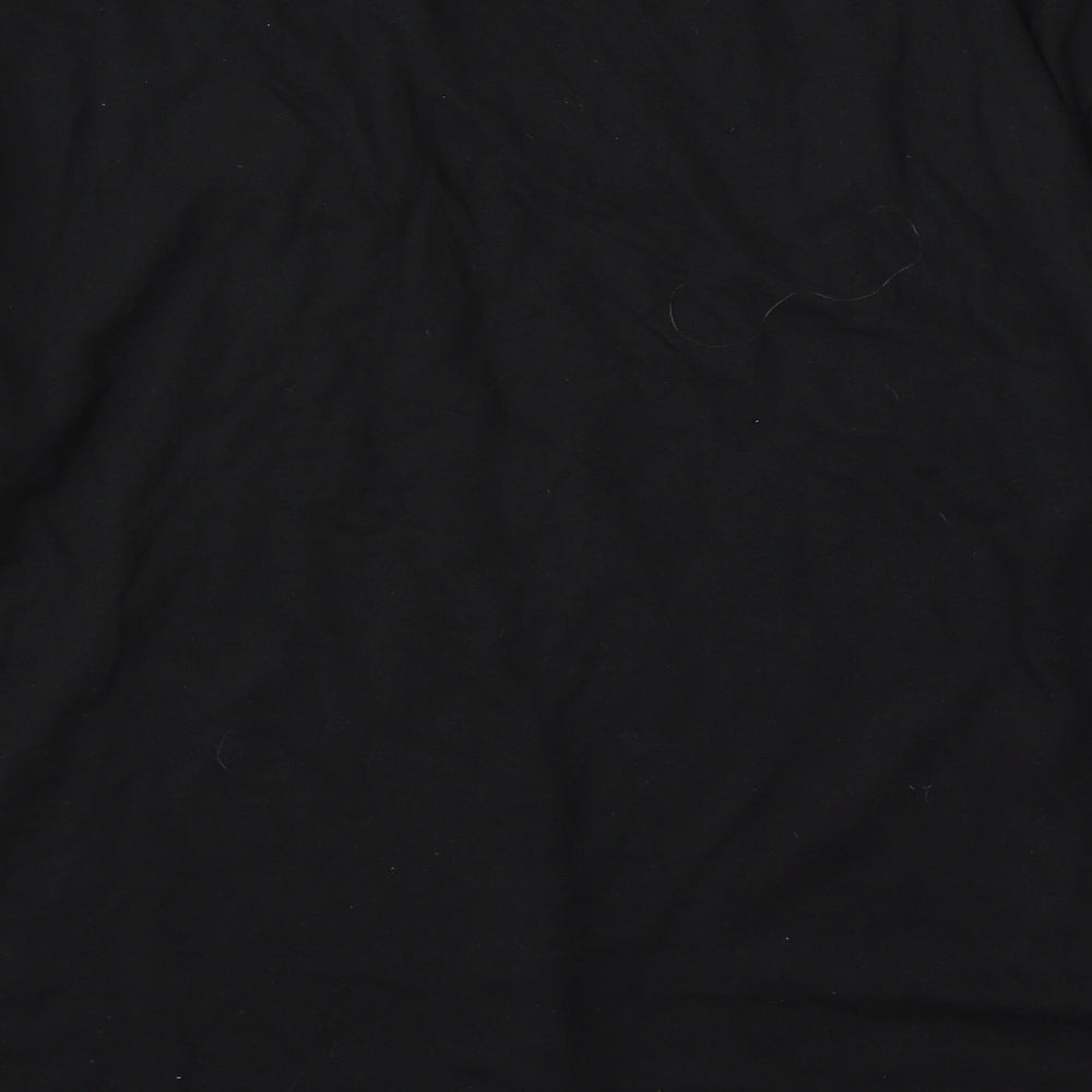 Cherokee Mens Black Cotton Pullover Sweatshirt Size XL