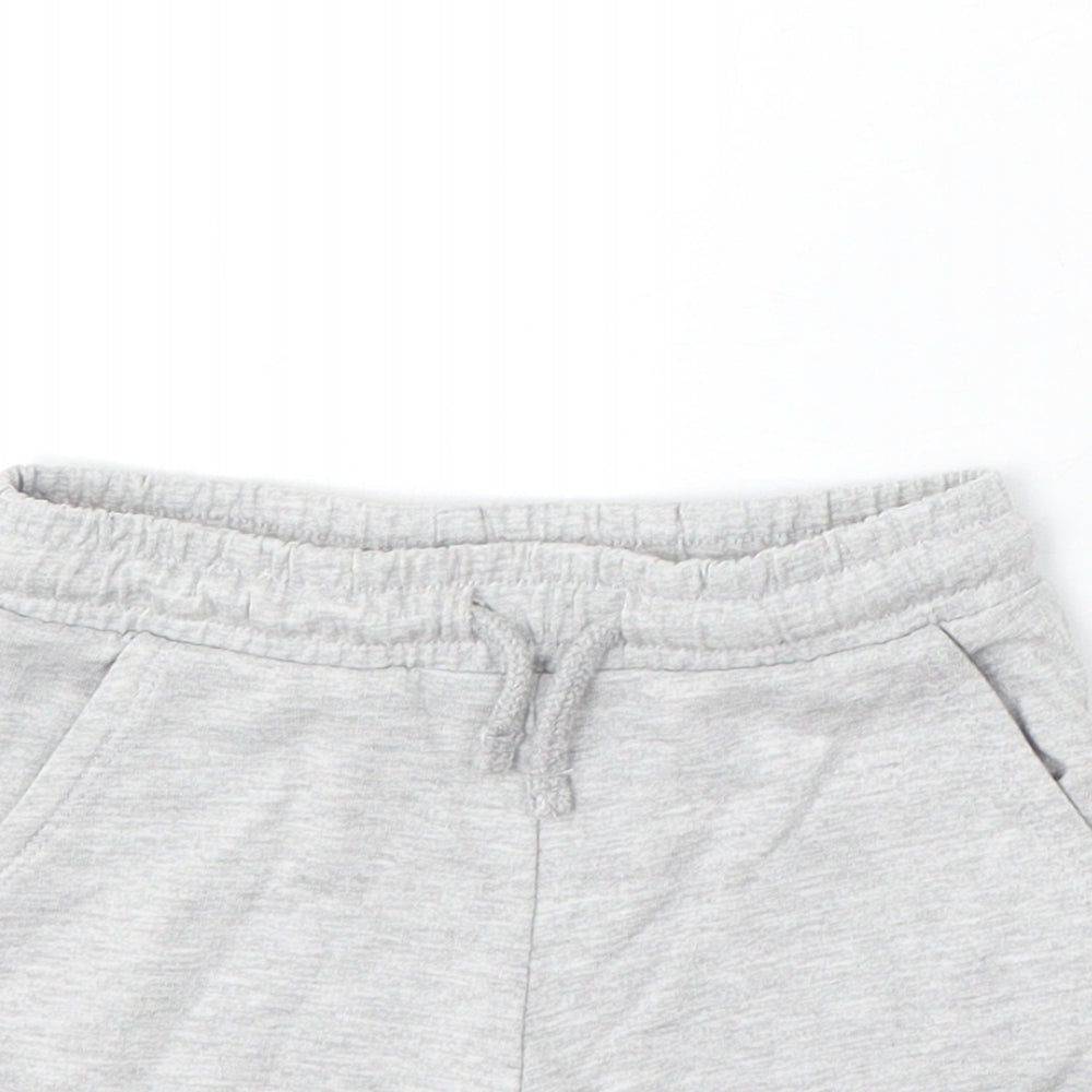 Matalan Boys Grey Cotton Sweat Shorts Size 2-3 Years Regular Tie - Surfing