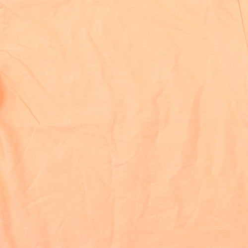 Worldwide Girls Pink Cotton Basic T-Shirt Size 7-8 Years Round Neck - Worldwide