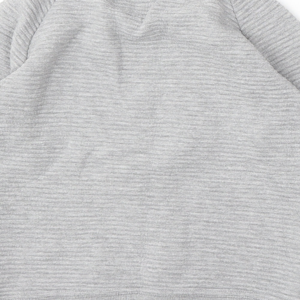 Pep&Co Boys Grey Round Neck Polyester Pullover Jumper Size 8-9 Years - New York Tigers