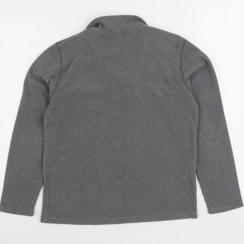 The North Face Boys Grey Jacket Size 14-15 Years Zip