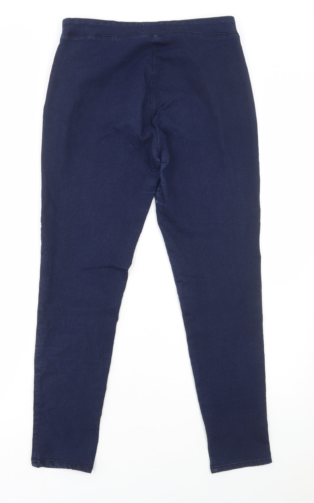 Savida Womens Blue Cotton Jegging Jeans Size 12 L28 in Regular Zip