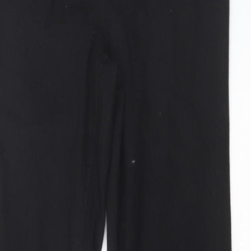 Denim & Co. Womens Black Cotton Jegging Jeans Size 10 L29 in Regular