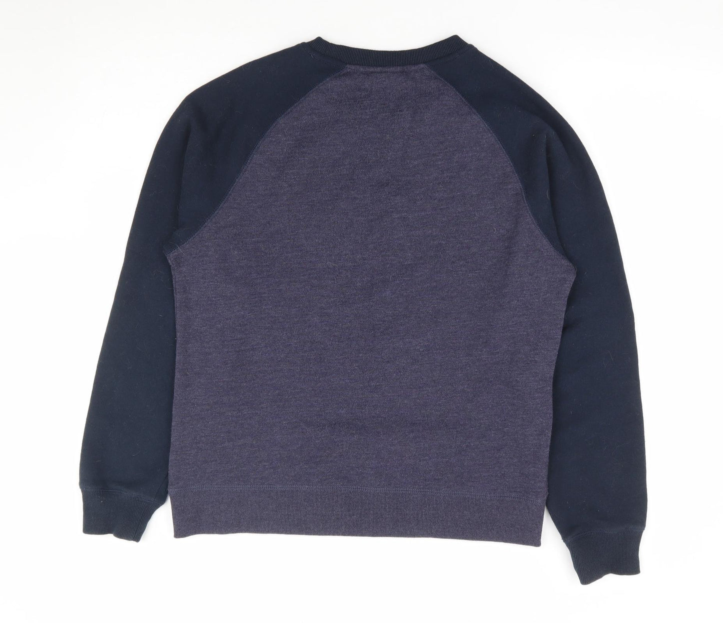 Fanatics Womens Blue Cotton Pullover Sweatshirt Size 12 Pullover - Manchester City