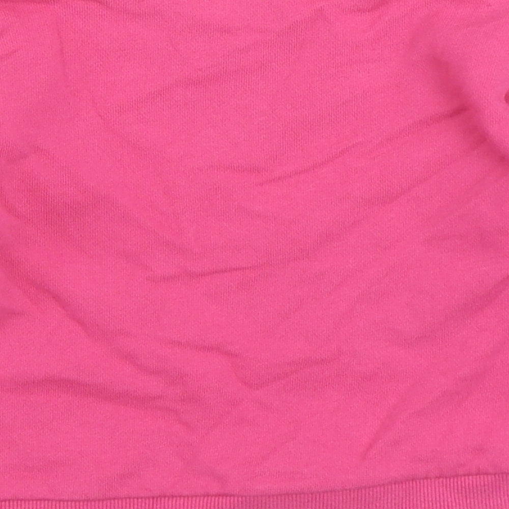 H&M Girls Pink 100% Cotton Pullover Jumper Size 18-24 Months Pullover - Sun Day