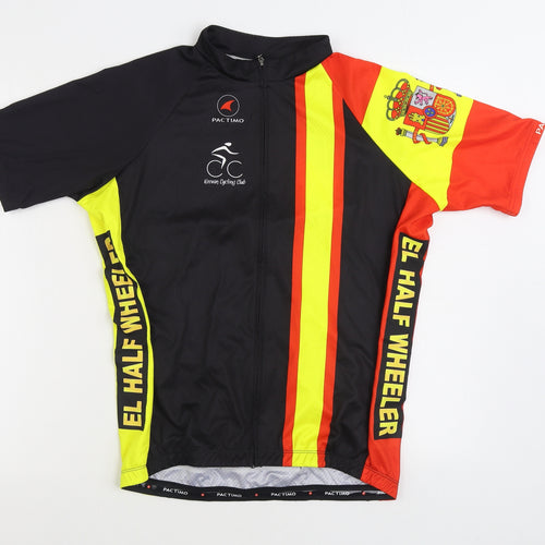 Pactimo Mens Multicoloured Geometric Jacket Size XL Zip - El Half Wheeler