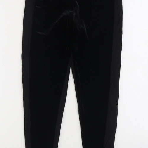 River Island Womens Black Polyester Jogger Leggings Size 10 L27 in