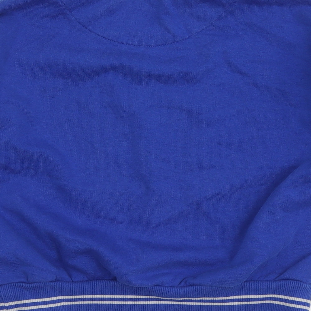 Marks and Spencer Boys Blue Cotton Pullover Hoodie Size 8-9 Years - Ravenclaw Harry Potter