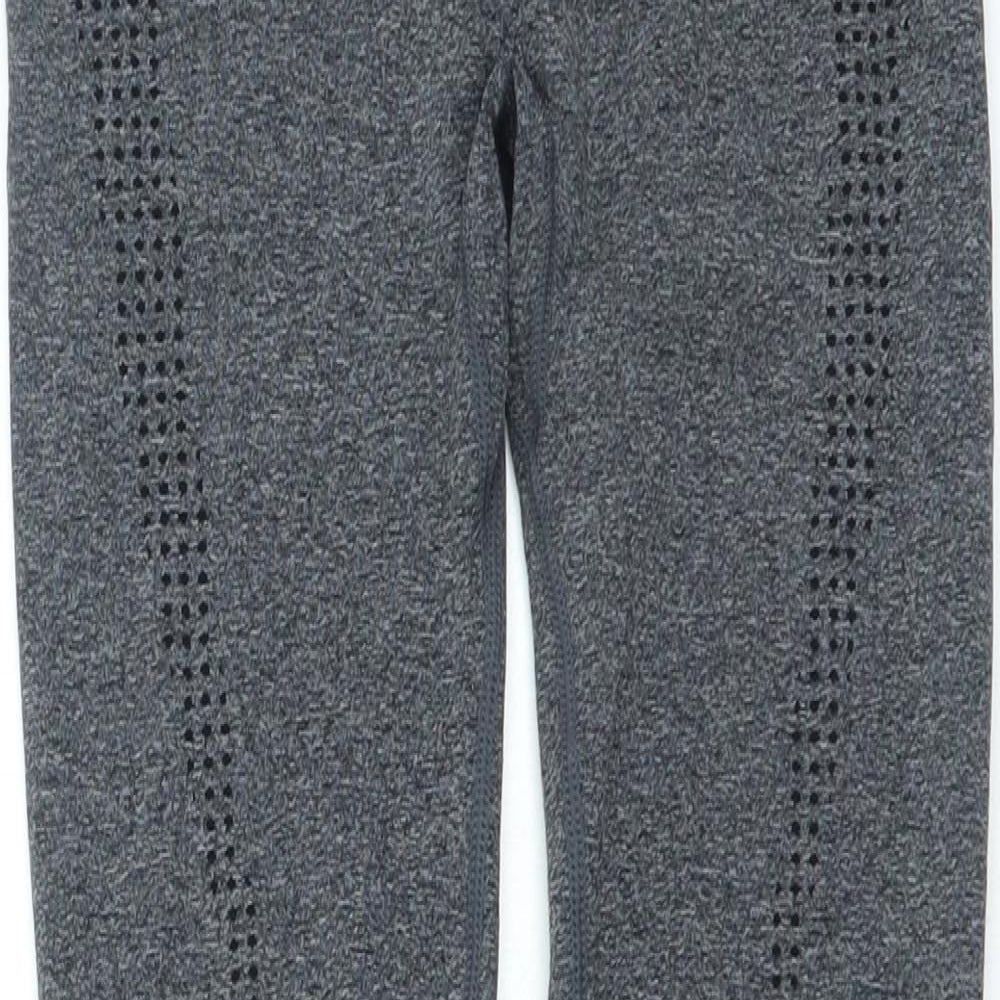 Dunnes Stores Womens Grey Nylon Jegging Leggings Size S L27 in
