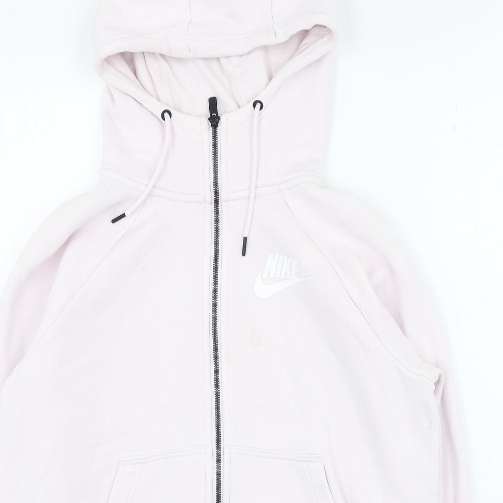 Nike Mens Pink Jacket Size M Zip