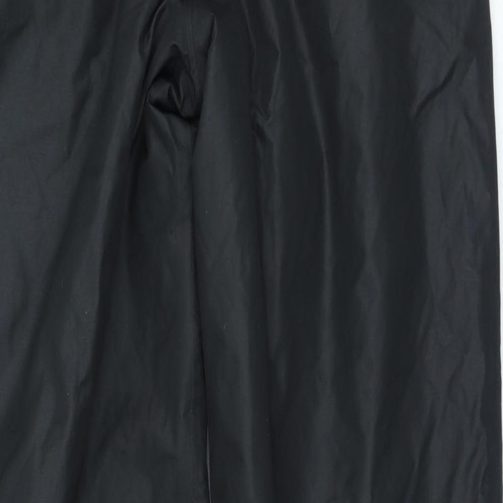 Crivit Mens Black Polyester Trousers Size 36 in L33 in Regular Buckle - Thinsulate