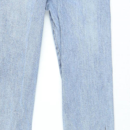Preworn Womens Blue Cotton Skinny Jeans Size 28 in L29 in Regular Zip