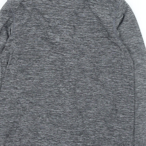 NEXT Girls Grey Jacket Size 9 Years Zip
