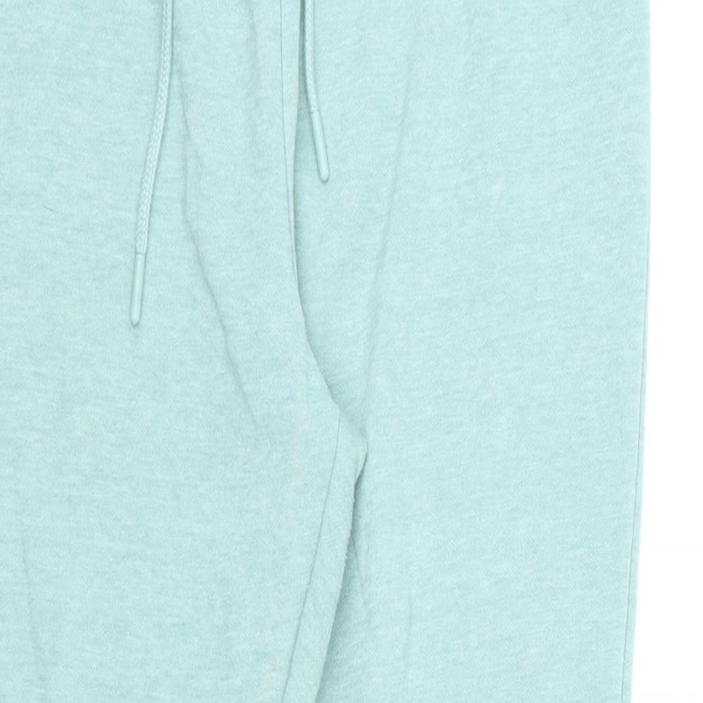 Primark Womens Green Polyester Jogger Trousers Size S L26 in Regular Drawstring