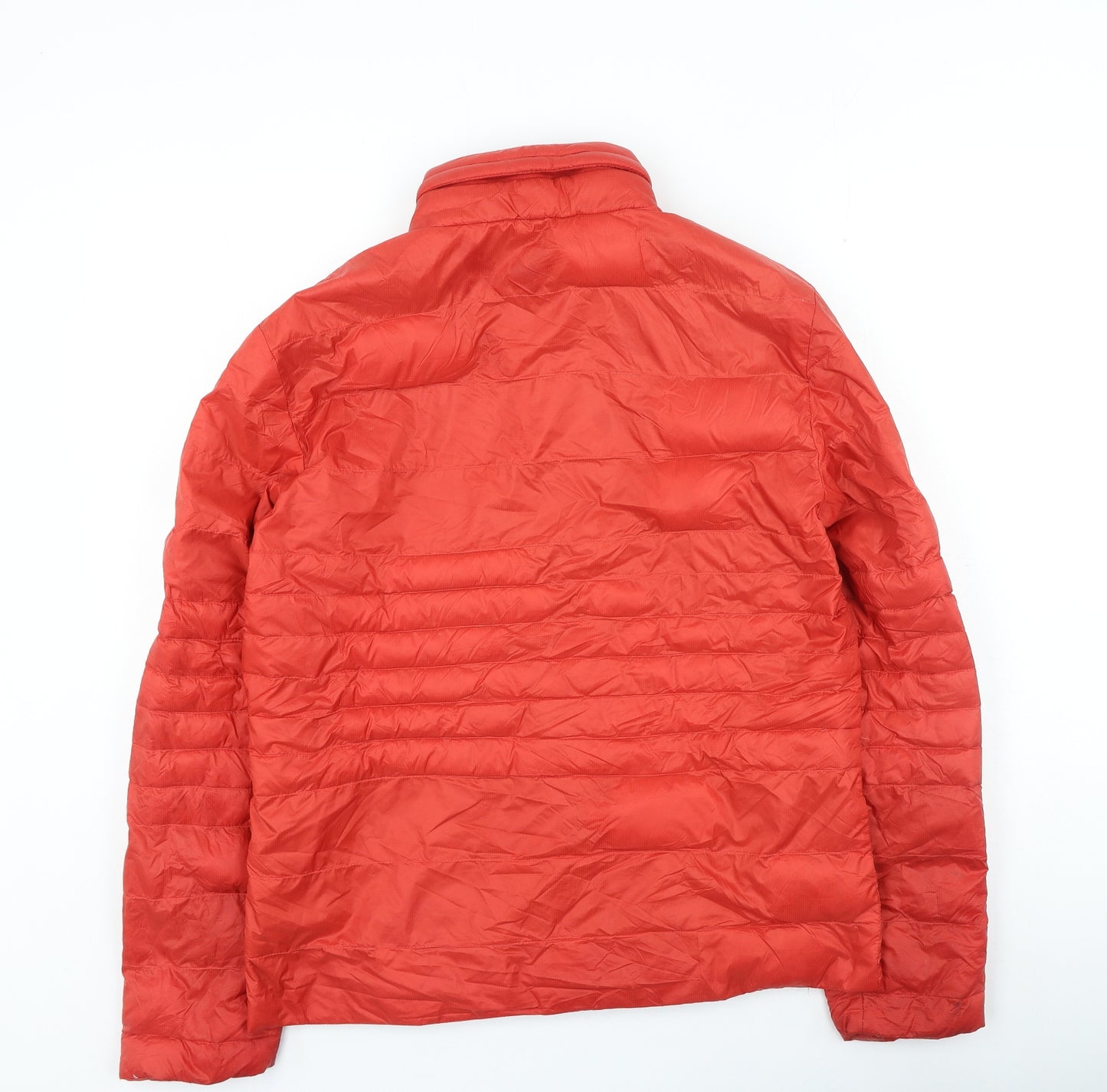Crew Clothing Mens Red Rain Coat Coat Size M Zip