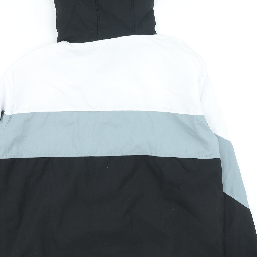Boohoo Mens Multicoloured Jacket Size S Zip