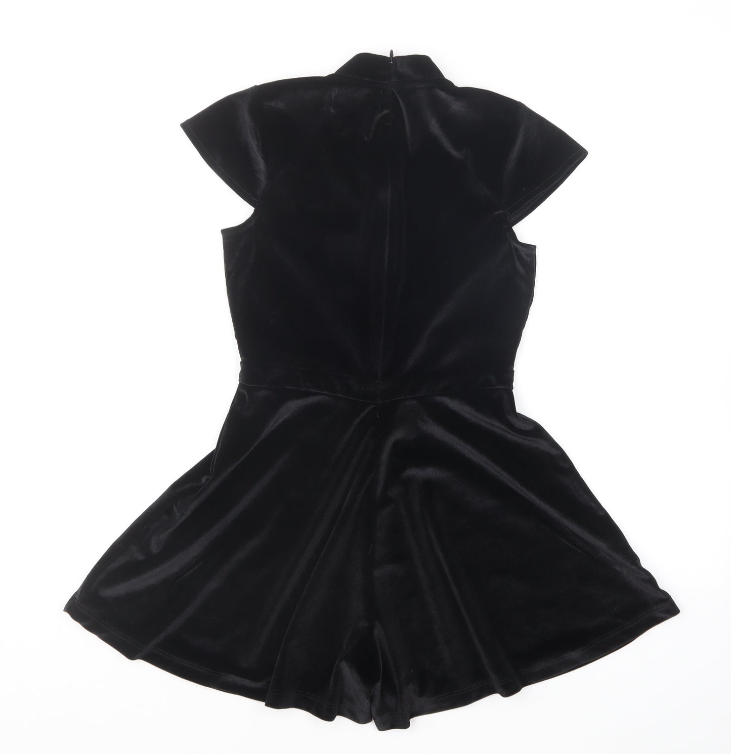 Firetrap Girls Black Polyester Playsuit One-Piece Size 11-12 Years Zip