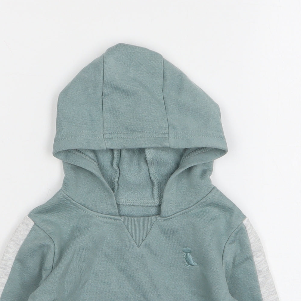 Dunnes Stores Boys Green Cotton Pullover Jumper Size 6-9 Months Pullover - Dinosaur