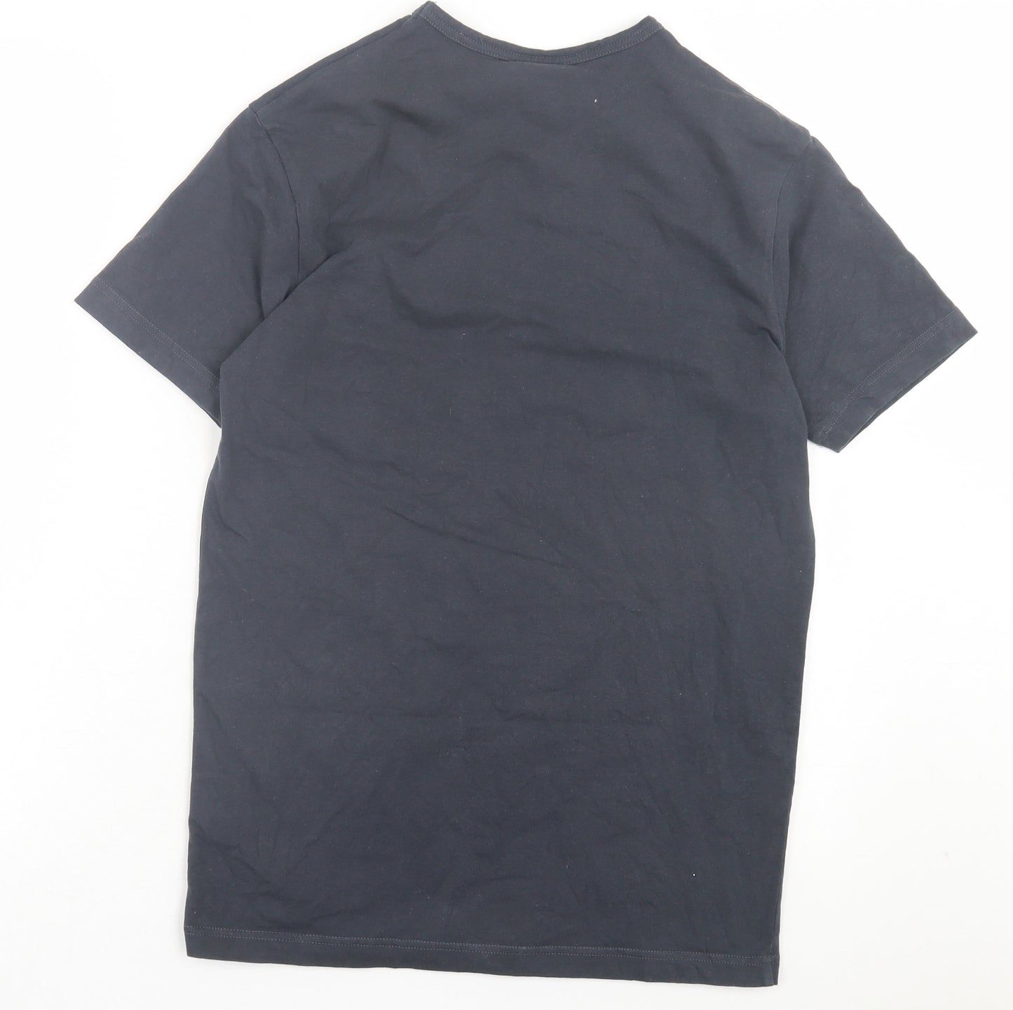 Matinique Mens Grey Cotton T-Shirt Size M V-Neck