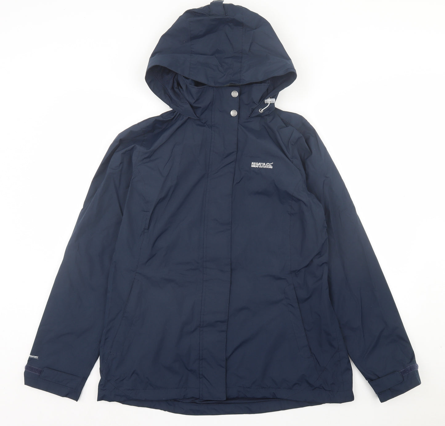 Regatta Womens Blue Windbreaker Jacket Size 14 Zip