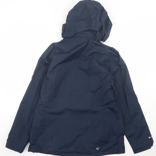 Regatta Womens Blue Windbreaker Jacket Size 14 Zip