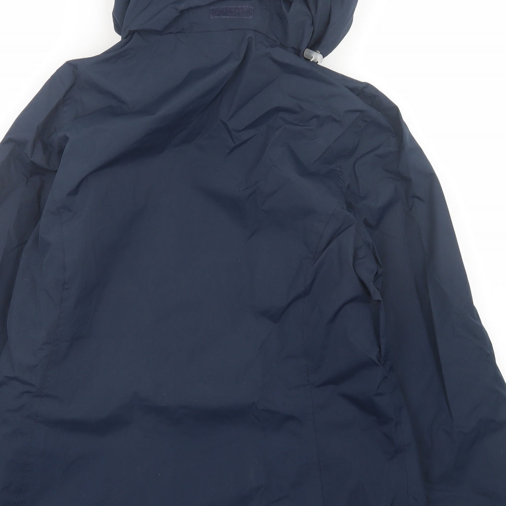 Regatta Womens Blue Windbreaker Jacket Size 14 Zip
