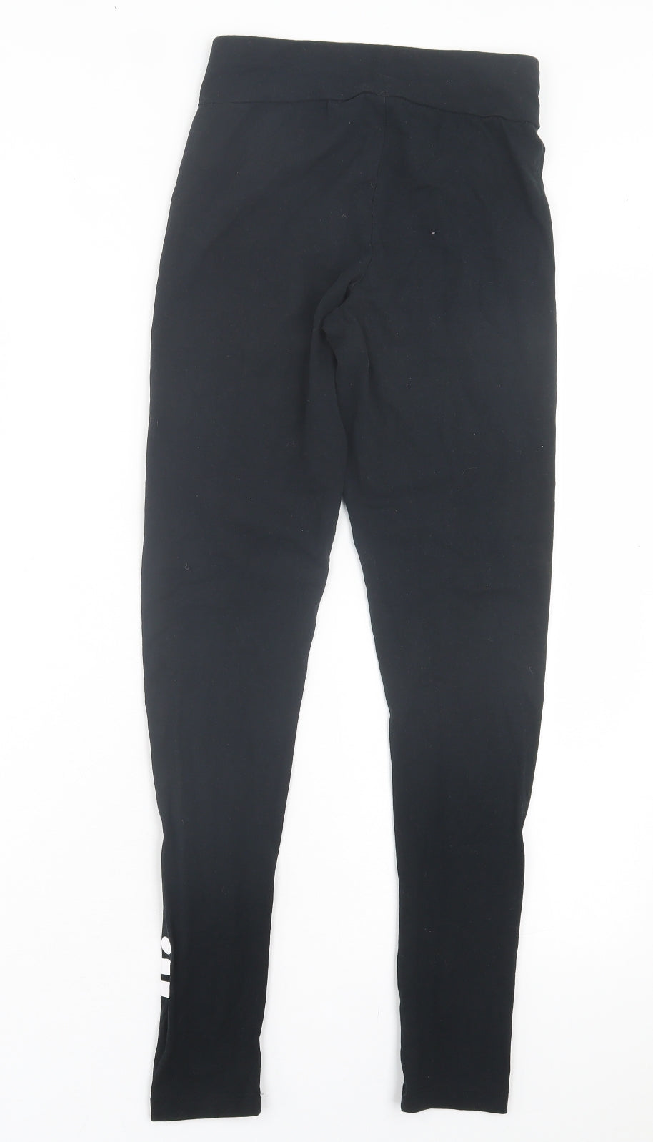 ONeills Girls Black Cotton Capri Trousers Size 13 Years Regular Pullover
