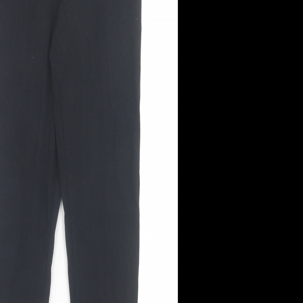 ONeills Girls Black Cotton Capri Trousers Size 13 Years Regular Pullover
