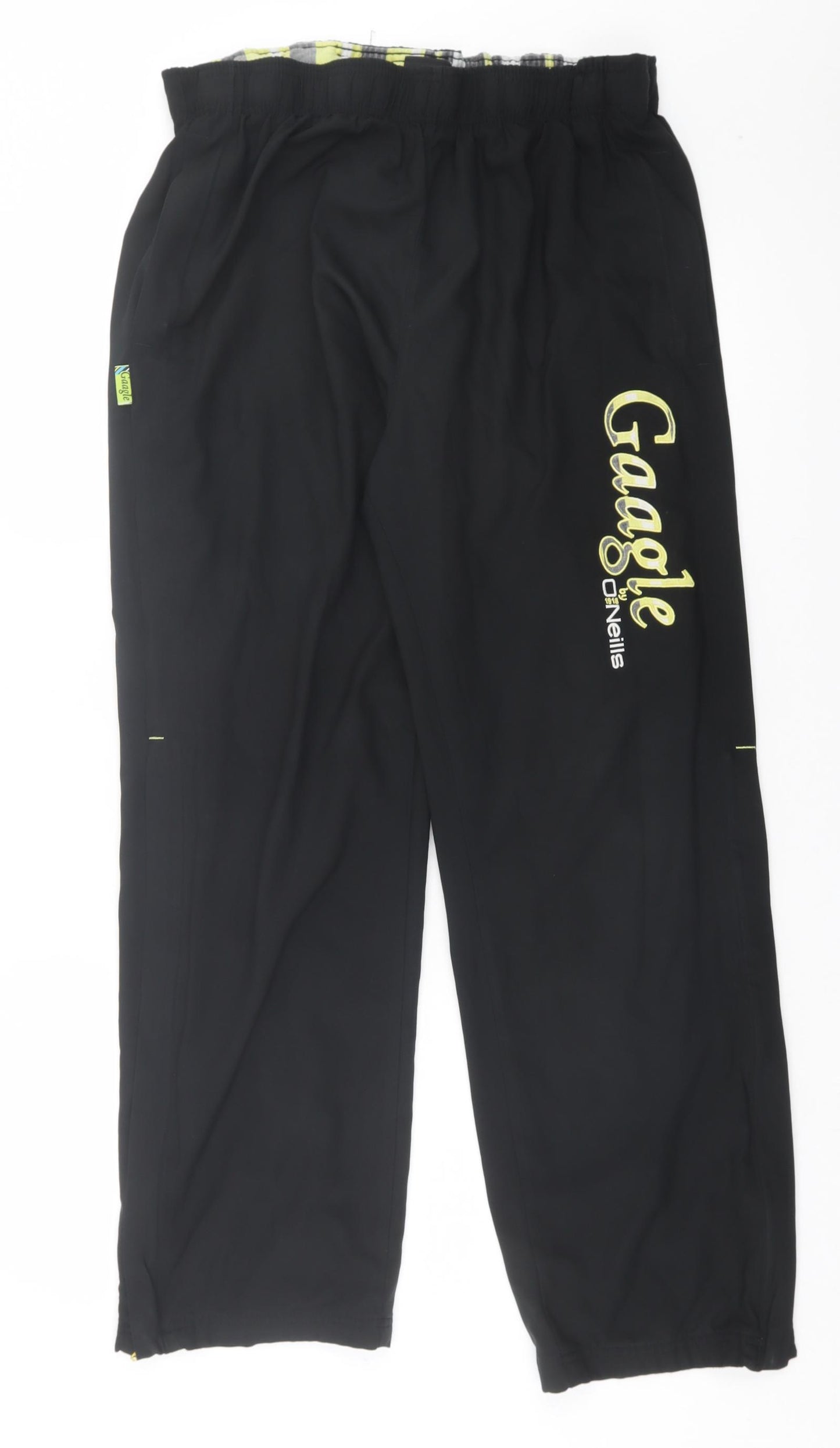 ONeills Mens Black Polyester Jogger Trousers Size M L29 in Regular Tie - Gaagle