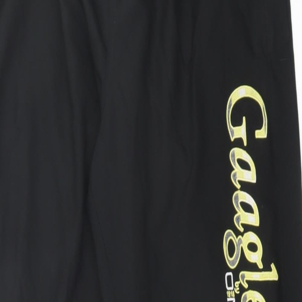 ONeills Mens Black Polyester Jogger Trousers Size M L29 in Regular Tie - Gaagle
