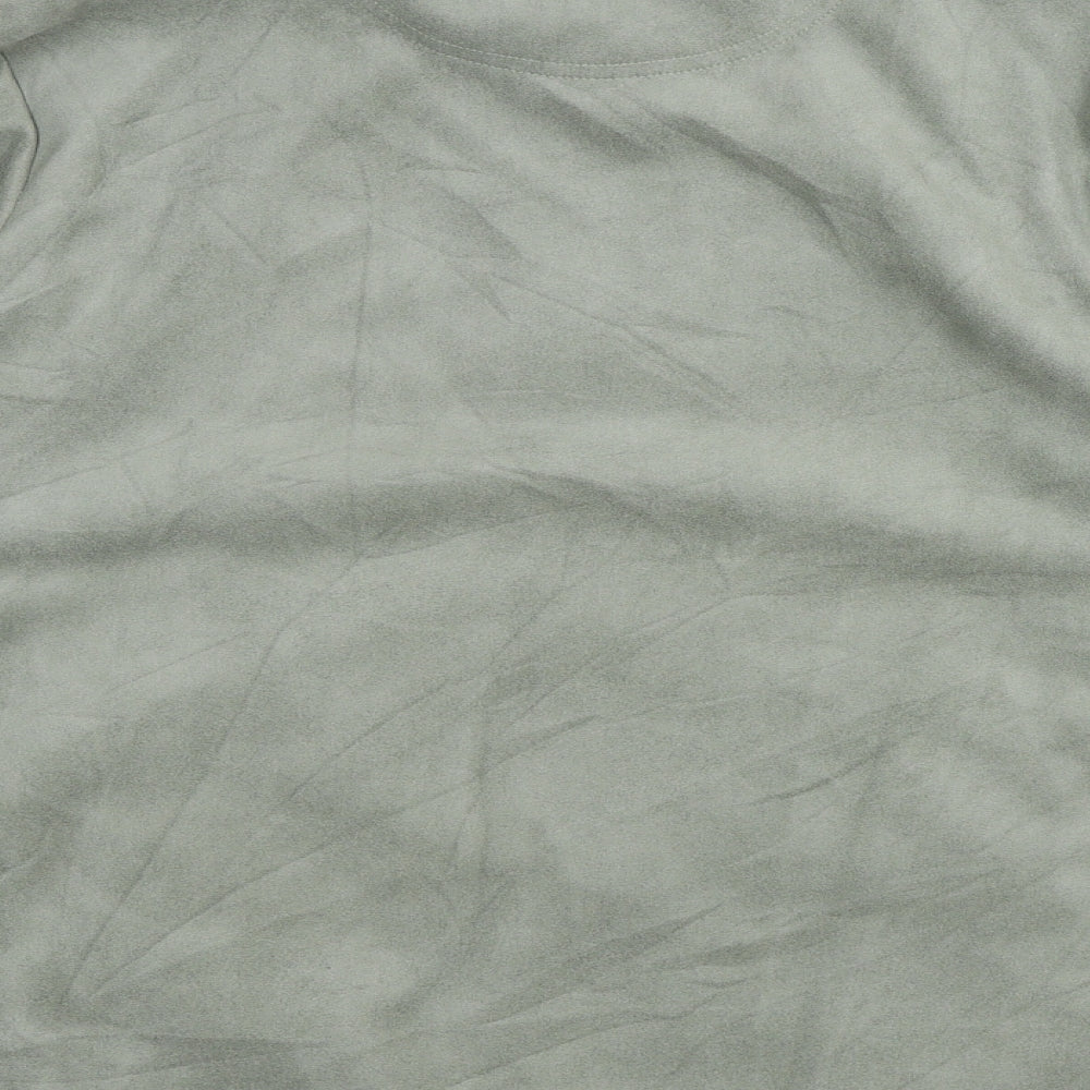 Maine New England Womens Green Jacket Size 16 Zip