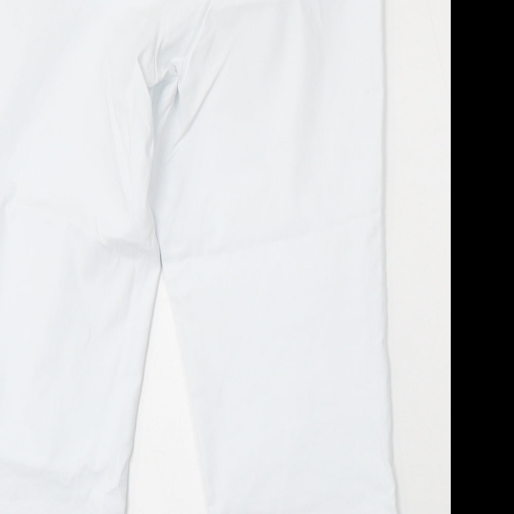 Gerard Womens White Ramie Trousers Size 18 L26 in Regular