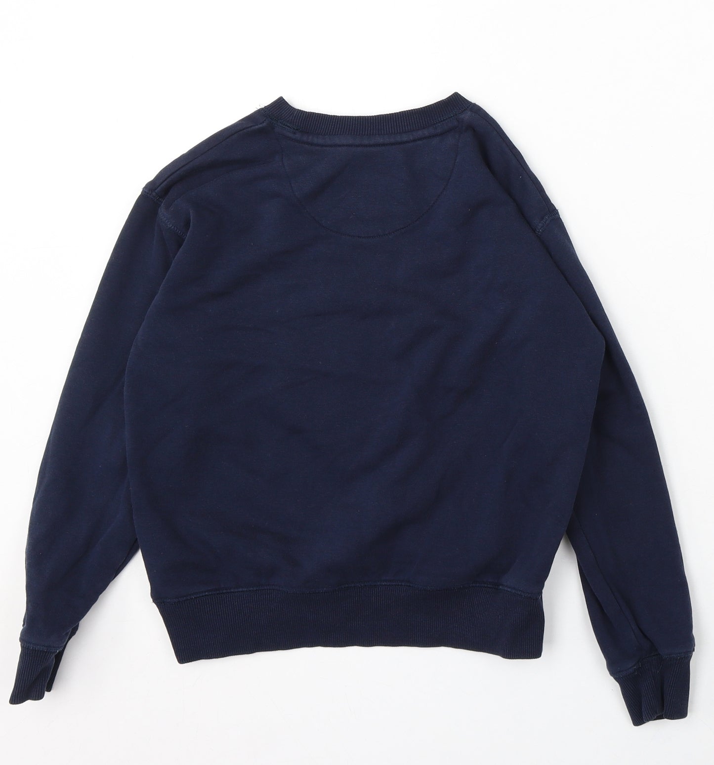 Jack Wills Girls Blue Cotton Pullover Sweatshirt Size 8-9 Years