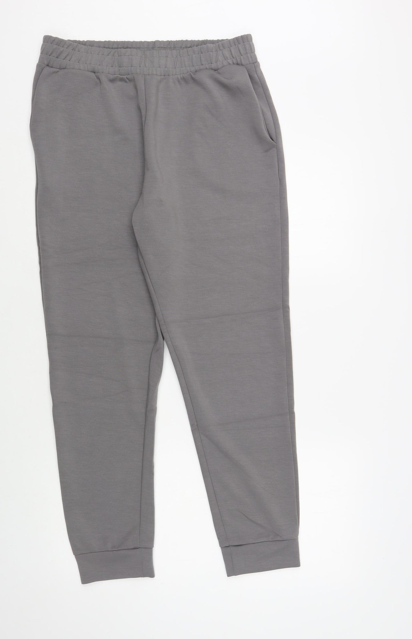 Gallery Womens Grey Modal Jogger Trousers Size M L28 in Regular