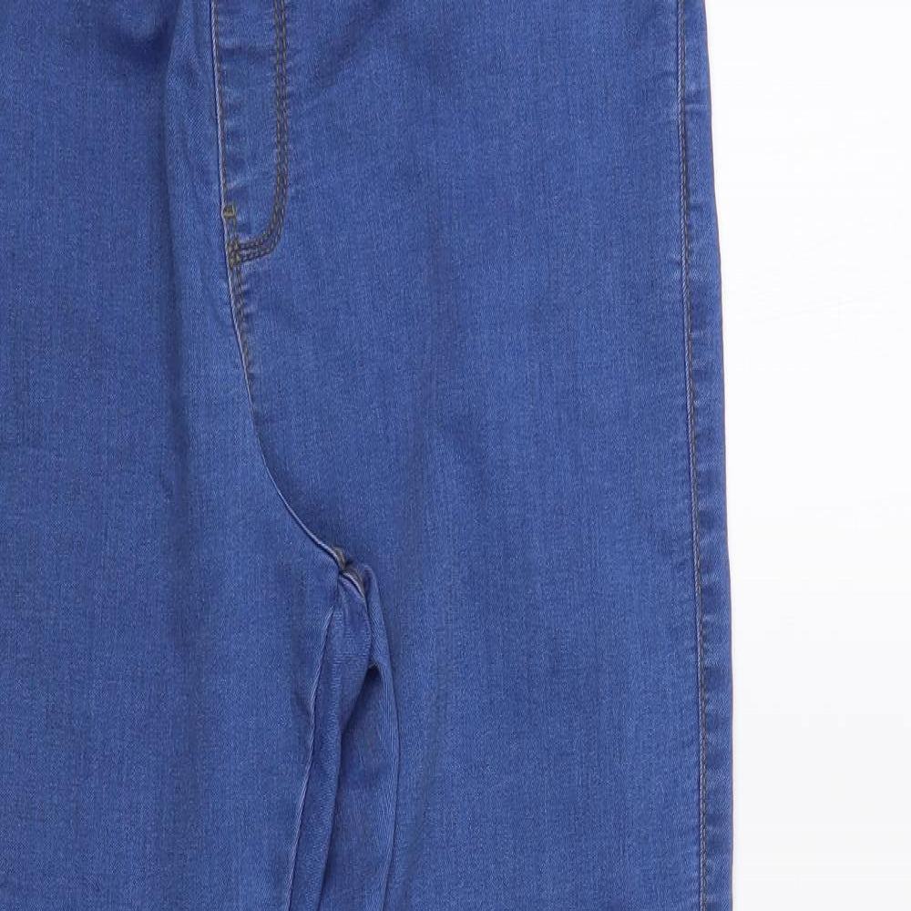 Denim Co. Womens Blue Cotton Jegging Jeans Size 16 L29 in Regular