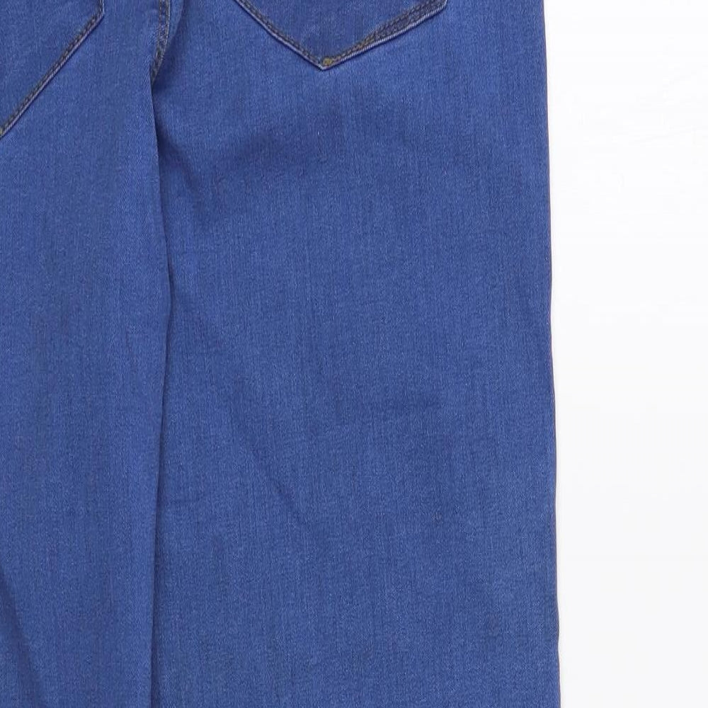 Denim Co. Womens Blue Cotton Jegging Jeans Size 16 L29 in Regular