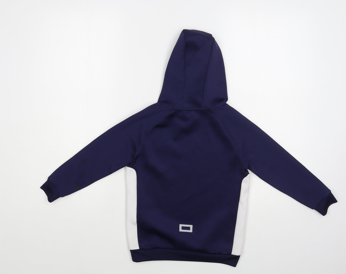 Dunnes Stores Girls Blue Polyester Pullover Hoodie Size 4-5 Years Pullover
