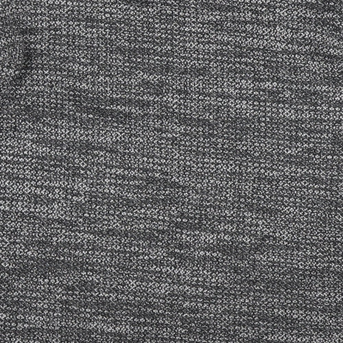 New Look Womens Grey Round Neck Polyester Pullover Jumper Size 8