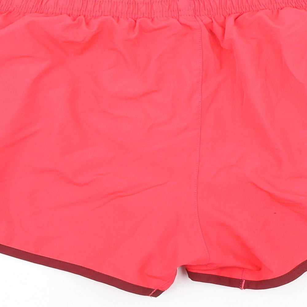 Nike Womens Multicoloured Polyester Hot Pants Shorts Size M L3 in Regular Drawstring