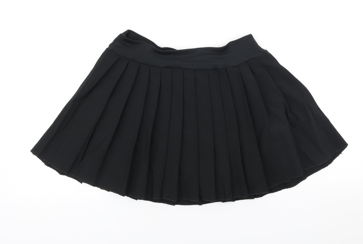 Slazenger Womens Black Polyester Pleated Skort Size 10 - Tennis skirt
