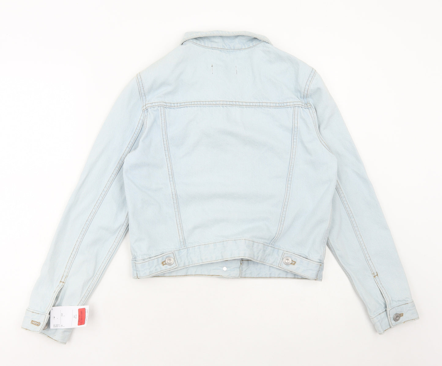 French Connection Womens Blue Jacket Size 14 Button