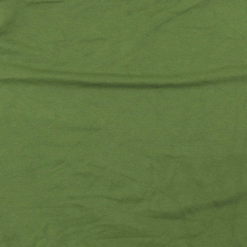 Tu Mens Green Cotton Pullover Sweatshirt Size 2XL