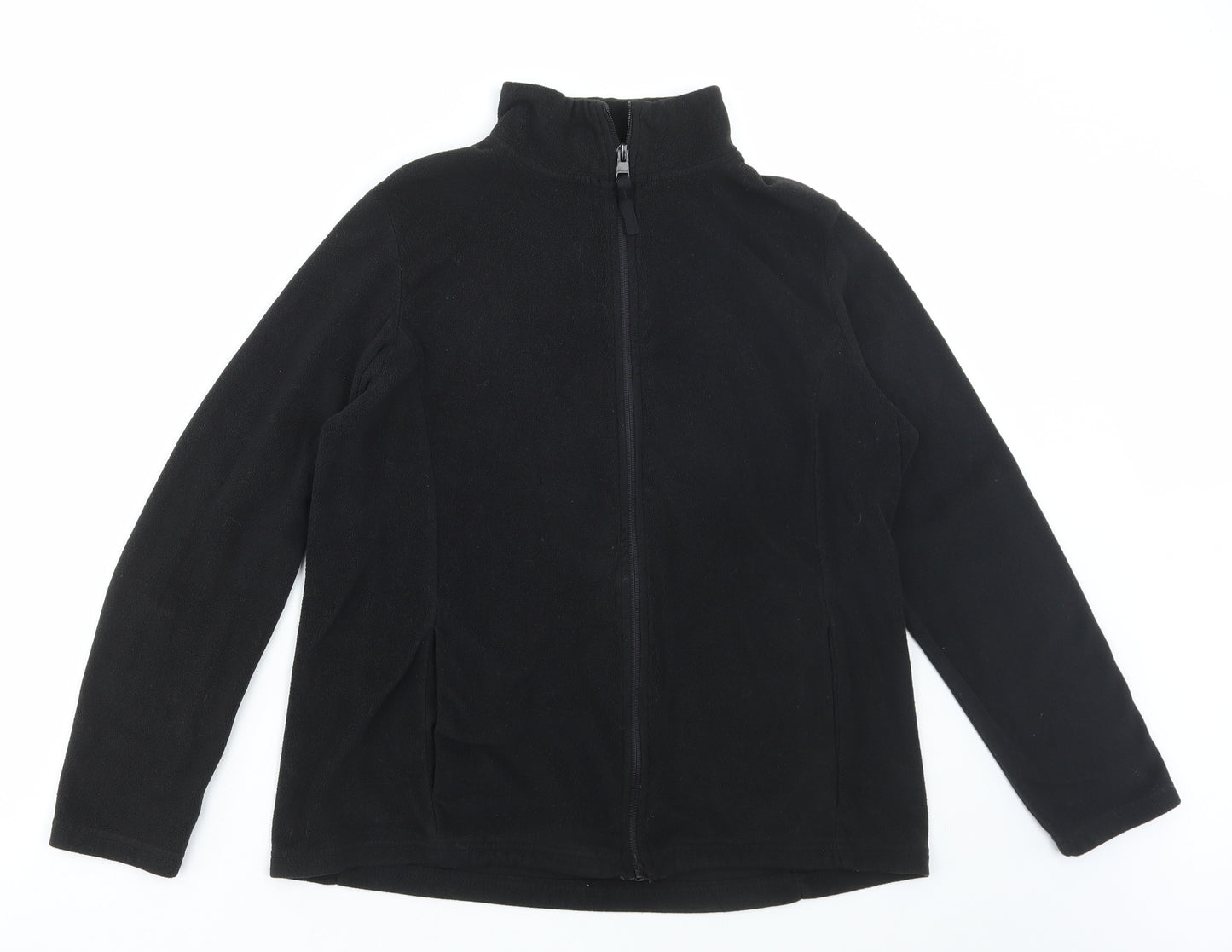Dunnes Stores Womens Black Jacket Size M Zip